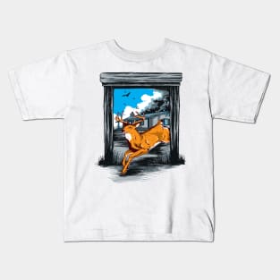 BARREN-GROUND CARIBOU T-SHIRT Kids T-Shirt